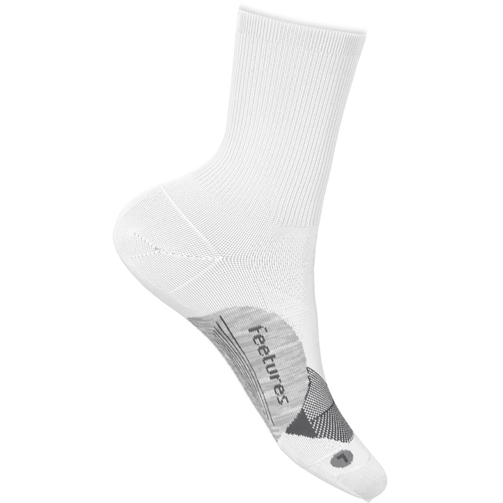 Feetures Elite Light Cushion Mini Crew Running Socks - Breathable & Supportive for Marathon, Hiking & Workout - Best for Athletes & Active Lifestyle