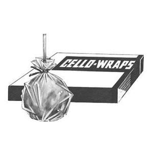 Premium Clear Cellophane Apple Wraps - 100 Pack, Eco-Friendly Food-Grade Plastic for Fresh Fruit Protection, Gift Wrapping & Party Favors - Perfect for Apple Packaging, Farmers Market Displays & DIY Crafts