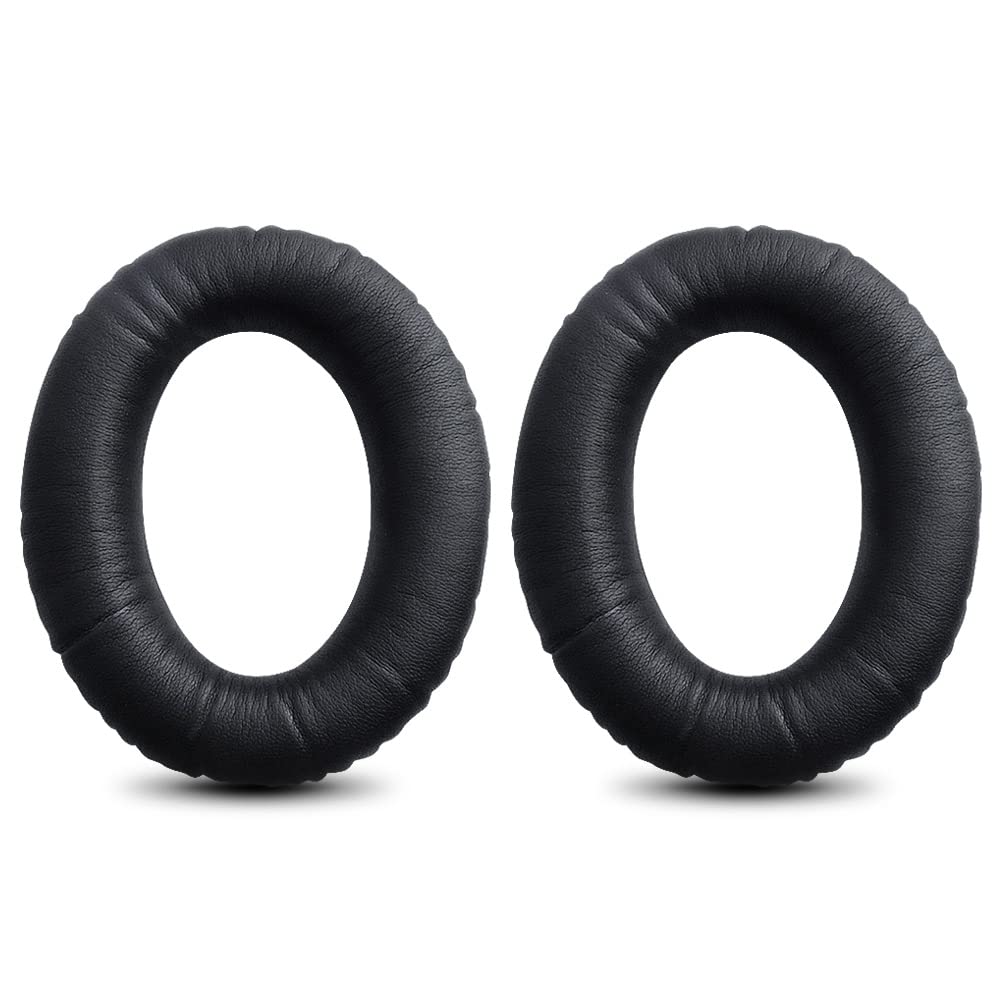HyperX Cloud Revolver S Replacement Ear Pads - Premium Protein Leather Cushions for Enhanced Comfort & Noise Isolation - Perfect for Gaming, Music & Office Use