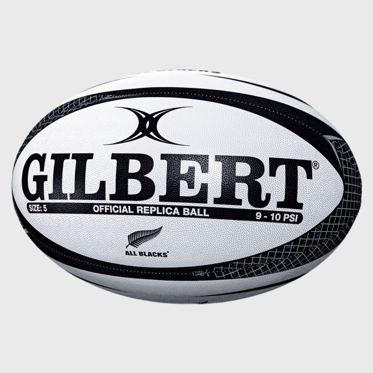 Gilbert New Zealand All Blacks Official Replica Rugby Ball - Game Day, Training & Collectible Memorabilia