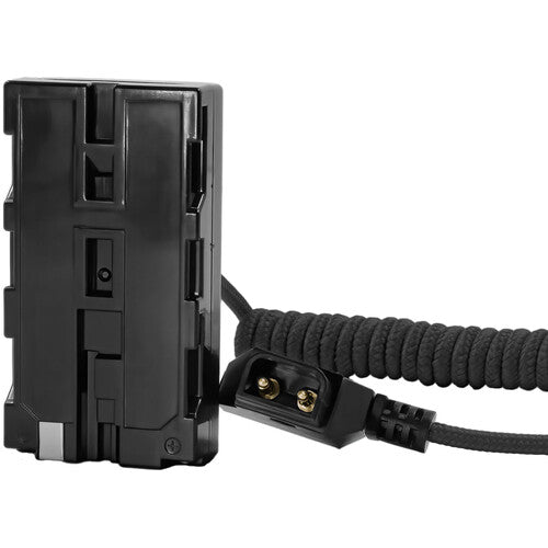 Kondor Blue D-Tap to Sony L Series Dummy Battery NPF Cable - Power Your Sony Camera for Continuous Shooting & Video Recording