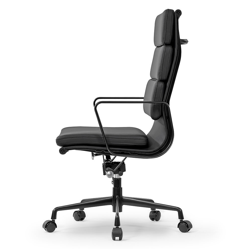 Premium ANDOR High Back Ergonomic Office Chair - Black | Adjustable Lumbar Support & Headrest for Comfort | Ideal for Home Office, Gaming & Workspace