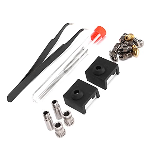 MK8 Aluminum Block Tool Kit - High Abrasion & Corrosion Resistance for FDM 3D Printers | Perfect for Extruder Maintenance & 3D Printing Upgrades