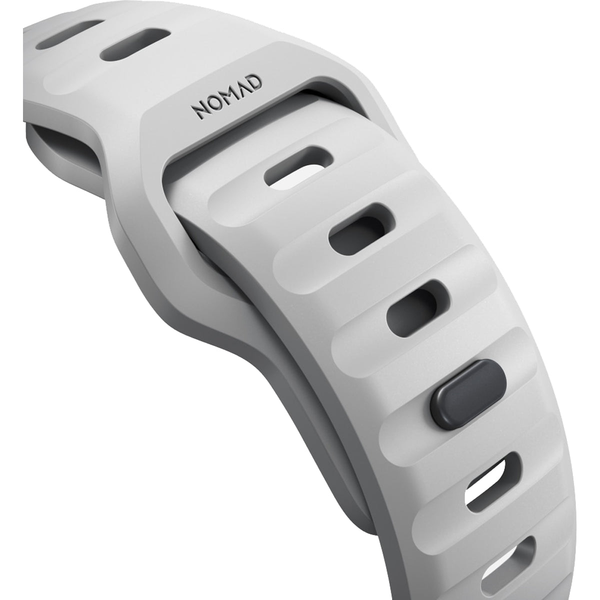 Nomad Sport Band for Apple Watch 45mm / 49mm - Lunar Gray | Durable & Comfortable Fitness & Everyday Wear Accessory