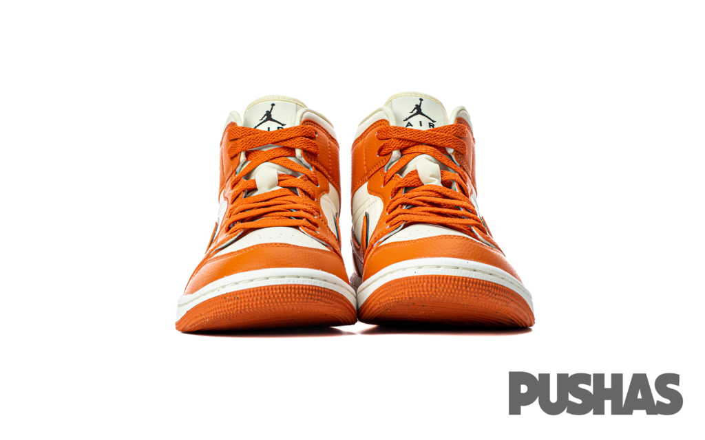 Air Jordan 1 Mid SE 'Sport Spice' Basketball Shoes for Men (2022) - Retro Style Sneakers for Casual Wear, Street Fashion & Court Performance