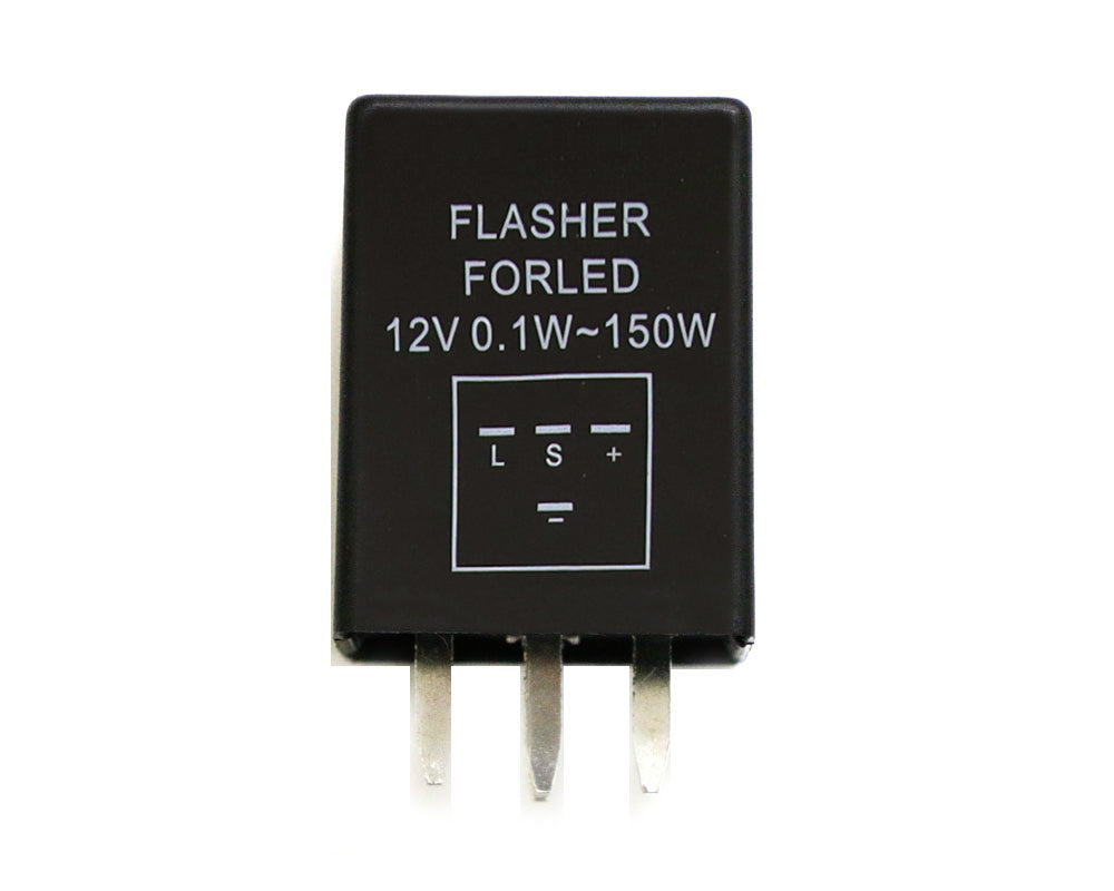 EP29 EP29N 4 Pin LED Flasher Relay - Fix Hyper Flash for LED Turn Signal Lights | Compatible with Motorcycles, Cars & Trucks | Smooth Blinking for Safe Signaling