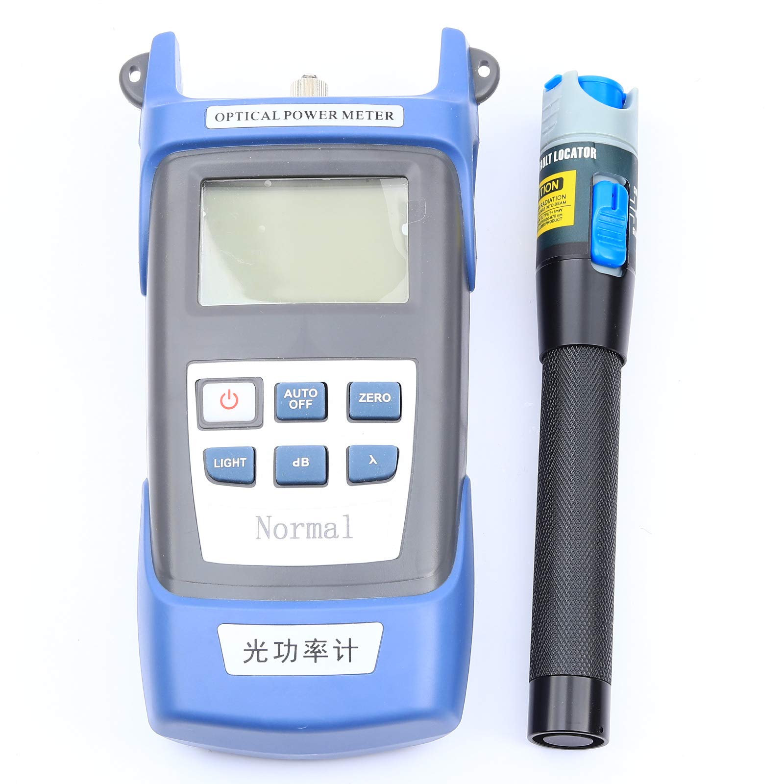 1KM Fiber Optical Power Meter & Visual Fault Locator - Professional Fiber Optic Cable Tester Tool for CATV, Telecommunications & Network Engineering Maintenance - Perfect for Field Technicians & DIY Home Installations