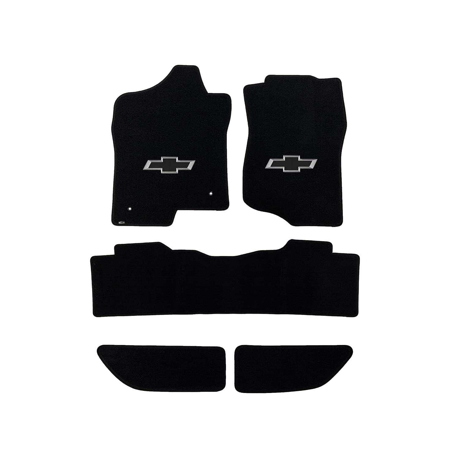 Premium Custom-Fit Carpet Floor Mats for 2007-2010 Chevy Suburban - 5-Piece Set with Front Bucket & Second Row Bench Seats - Charcol Luxury Car Liners | Perfect for Road Trips, Daily Commutes & All-Weather Protection