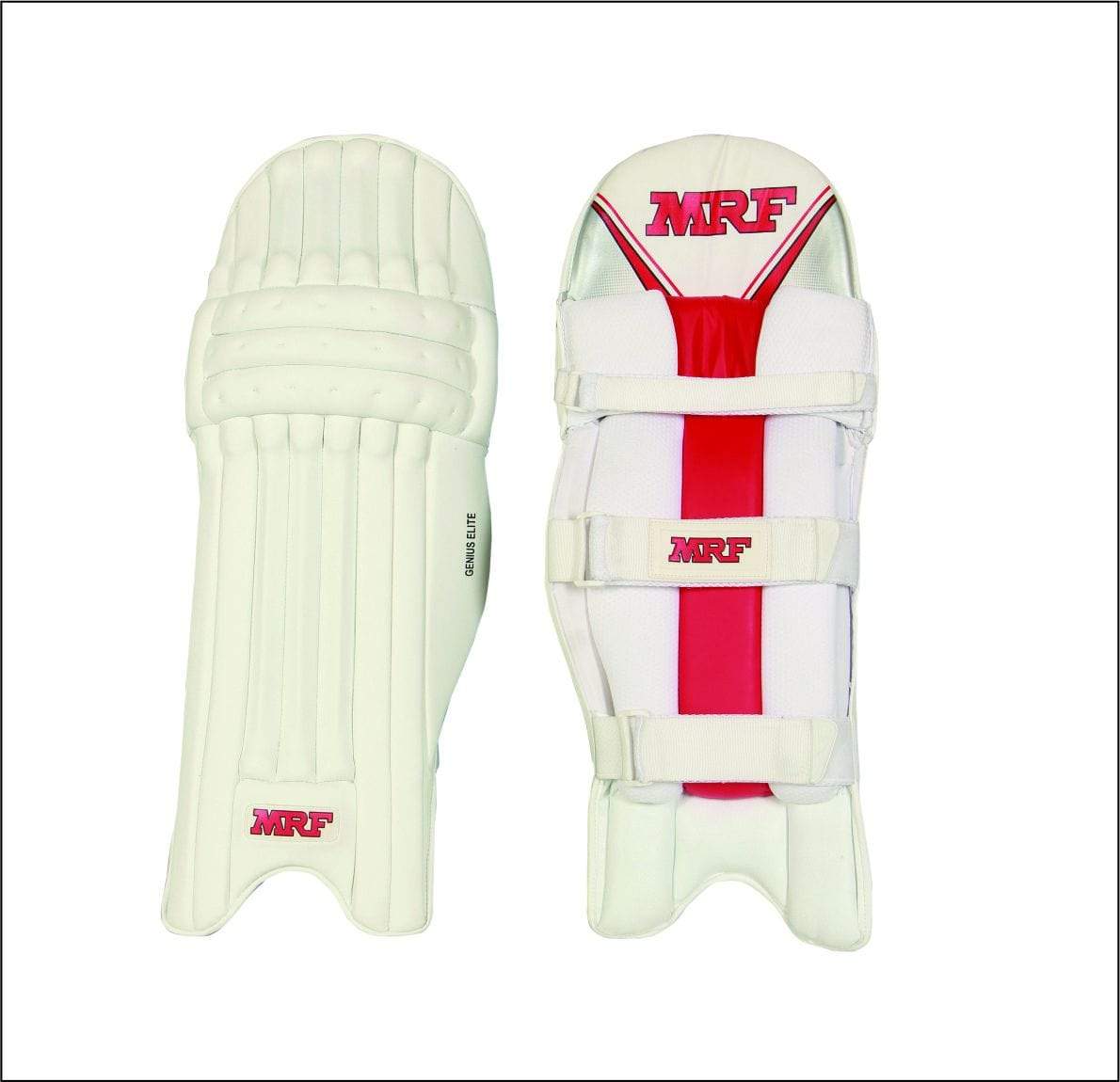 MRF Genius Elite Cricket Batting Pads - Lightweight Protective Leg Guards for Cricket Players | Perfect for Practice & Match Play