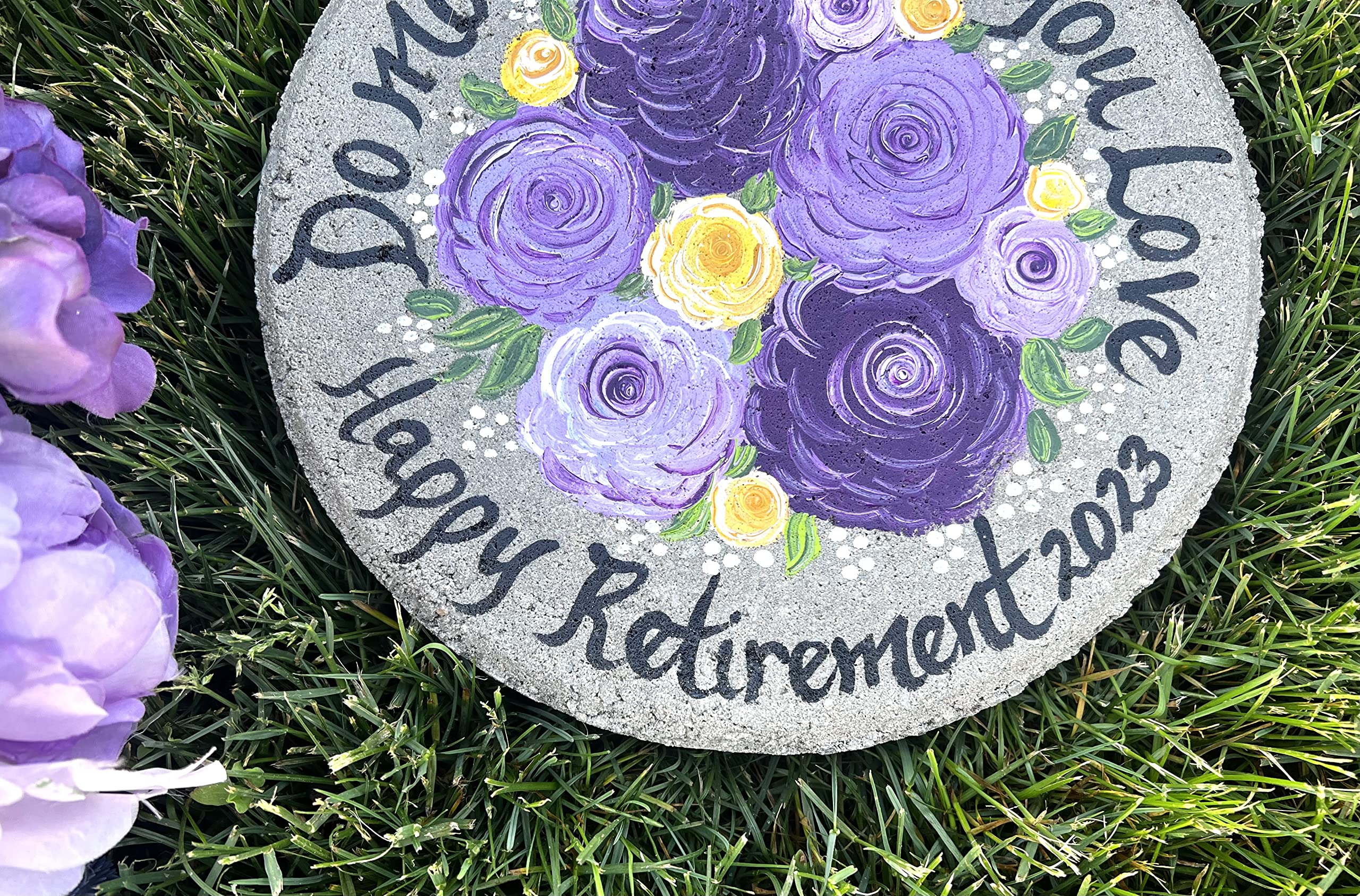 Personalized Retirement Gifts for Women - Elegant Purple Floral Keepsake Box - Perfect Retirement Party Favors, Coworker Farewell Gift & Office Retirement Decorations