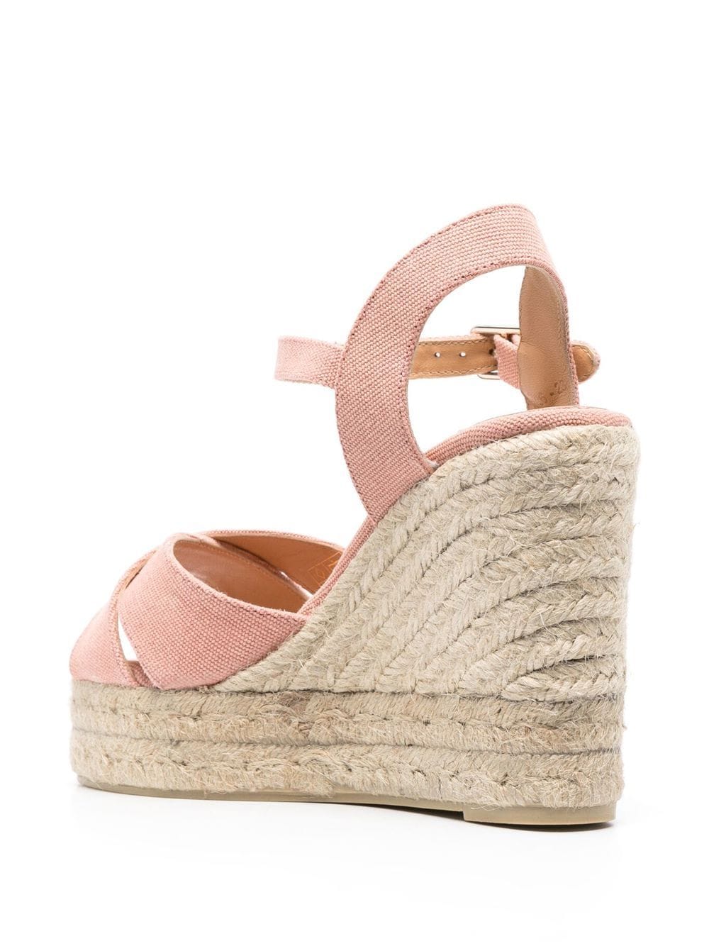 Castaner Women's Pink Espadrille Sandals - Comfortable Summer Wedge Sandals for Beach, Vacation & Casual Outings