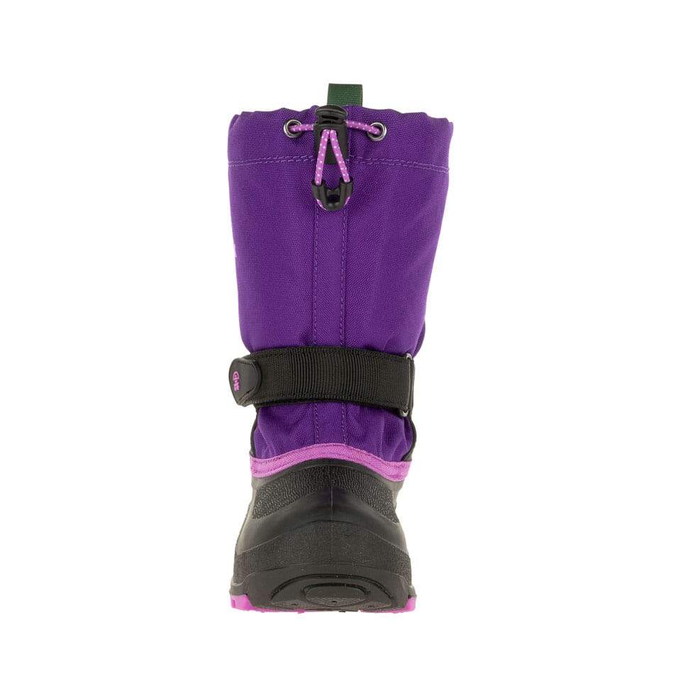 Kamik Women's Purple Waterbug Rain Boots - Waterproof Winter Snow Boots for Women - Perfect for Rainy Days, Hiking & Outdoor Activities