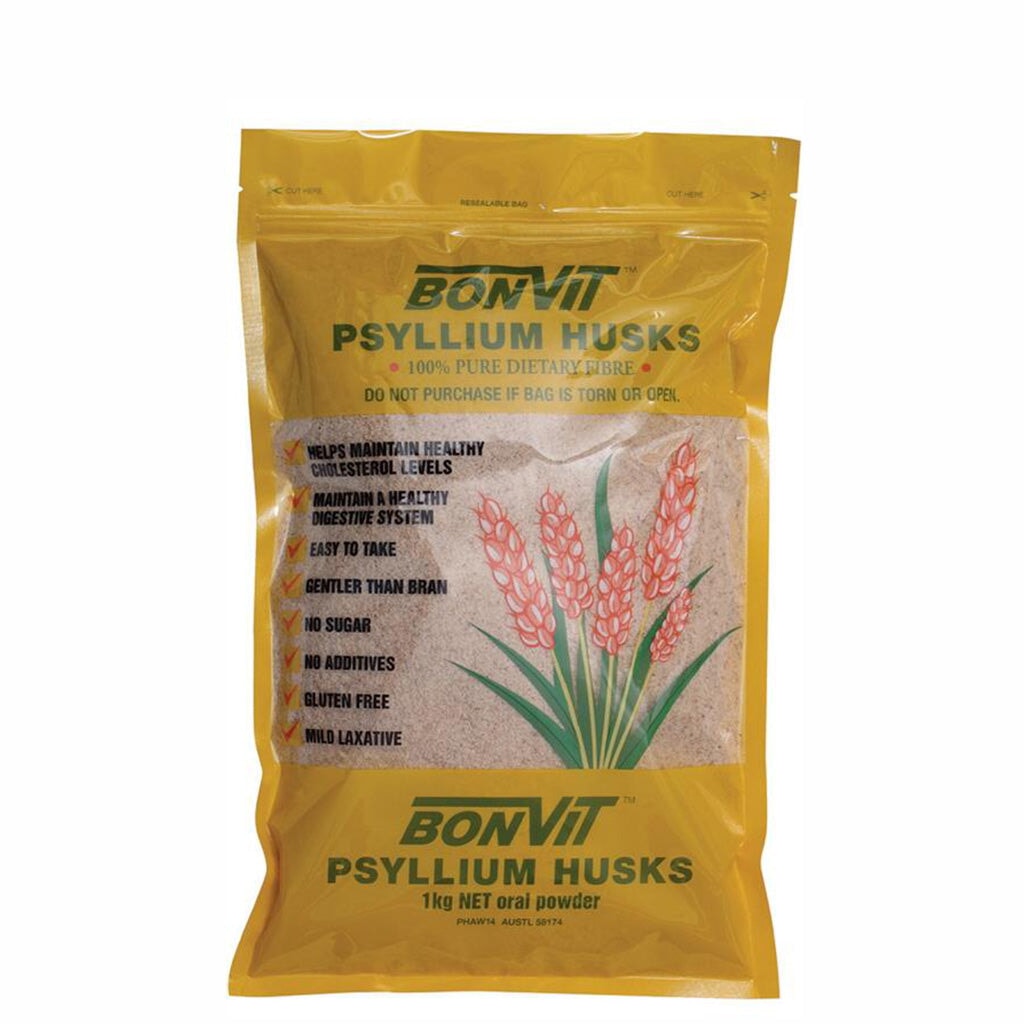 Organic Psyllium Husk Powder - 100% Pure & Natural Dietary Fiber Supplement for Digestion & Weight Management - Perfect for Smoothies, Baking & Keto Diet