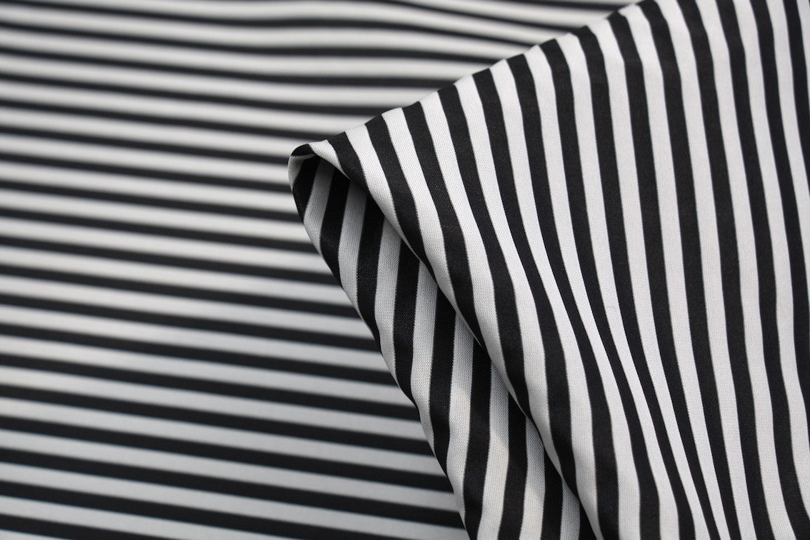 Black and White Jacquard Fabric - Elegant Upholstery & Home Decor Material for Curtains, Pillows, and DIY Crafts