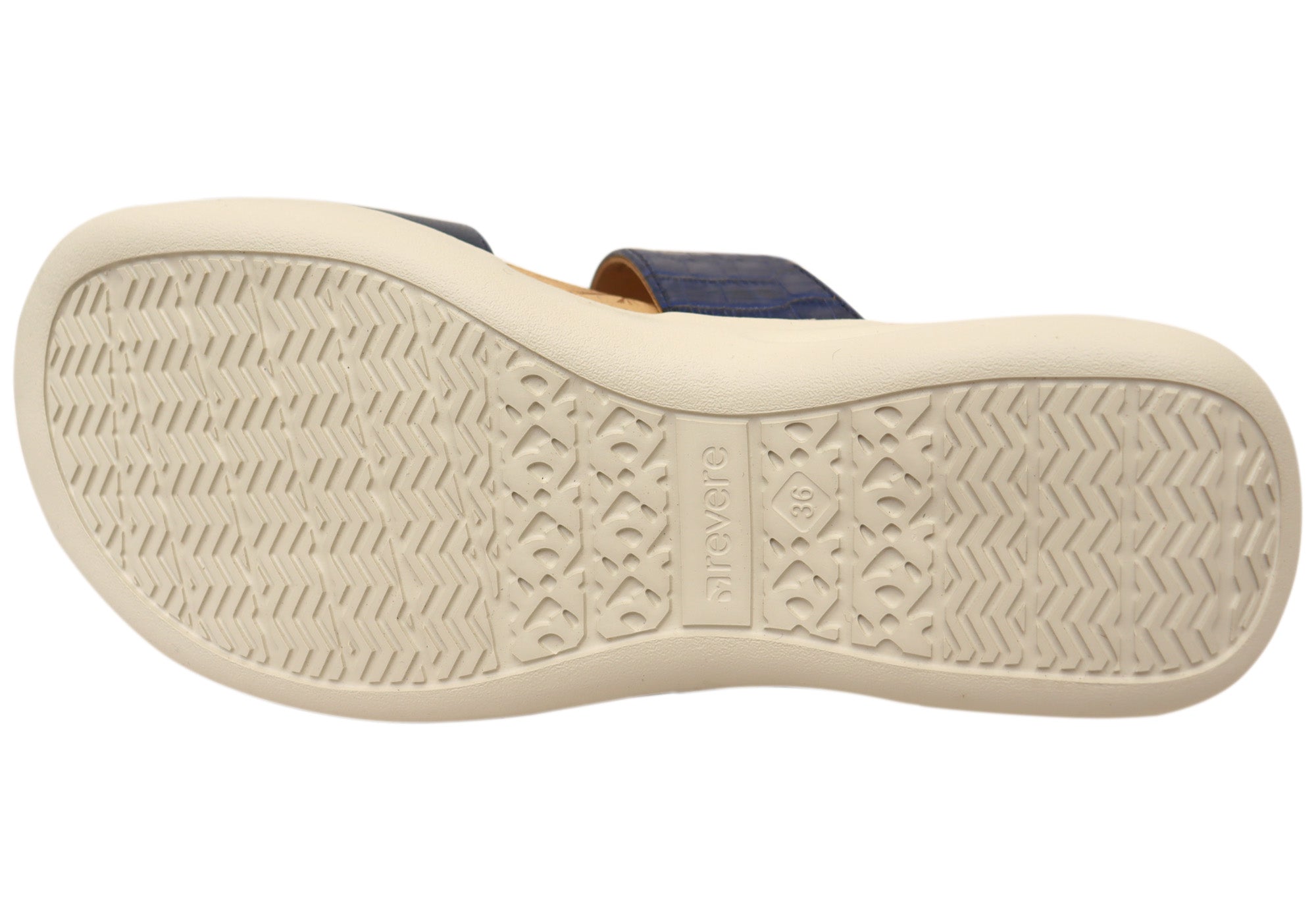 Revere Seaside Women's Comfortable Supportive Leather Slide Sandals - Perfect for Beach, Pool & Summer Casual Wear