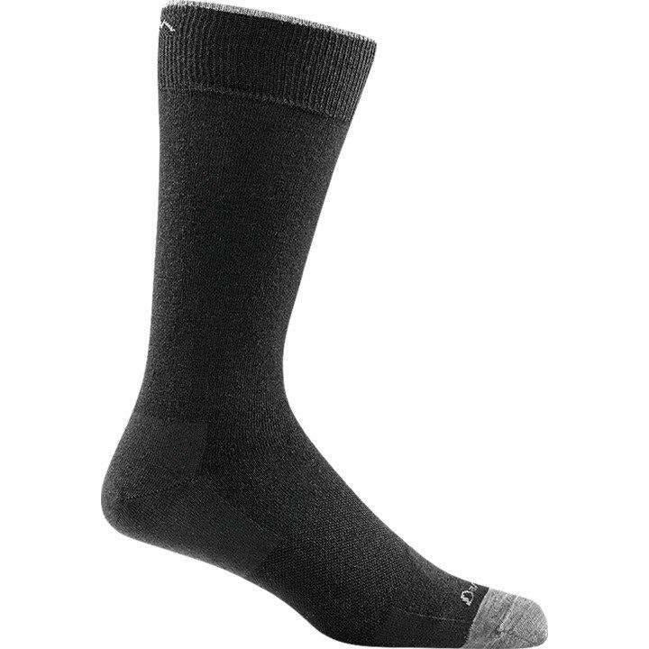 DARN TOUGH Solid Crew Lightweight Lifestyle Socks for Men - Comfortable Hiking, Running & Everyday Wear