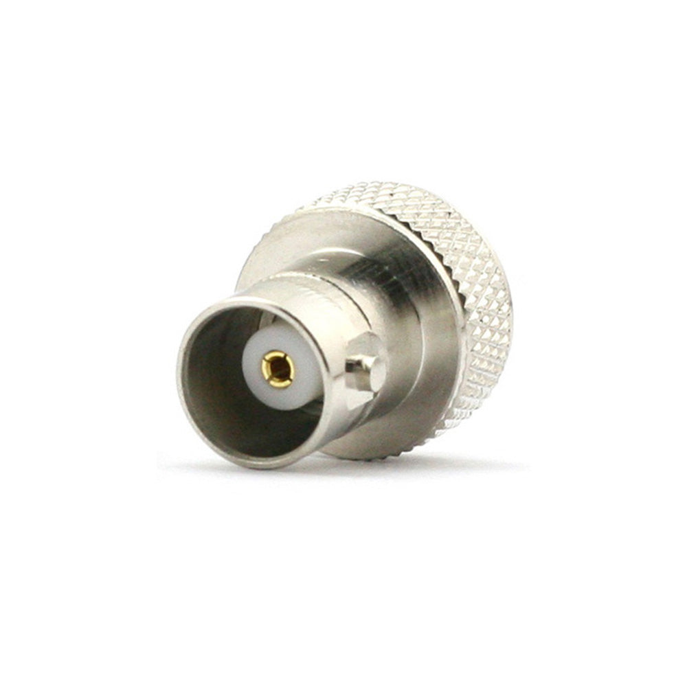 SMA Female to BNC Female RF Coaxial Adapter Connector - High Frequency Signal Converter for Ham Radio, CCTV, Antenna, Test Equipment