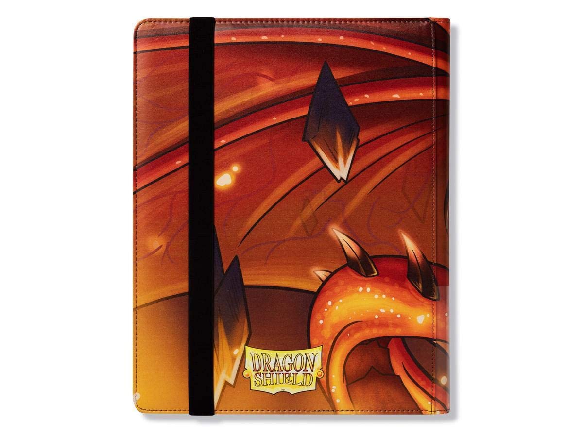 Arcane Tinman AT-34807 Dragon Shield 18-Pocket Sideload Binder Portfolio - Red | Trading Card Storage for MTG, Pokemon & Yu-Gi-Oh | Perfect for Collectors & Tournaments