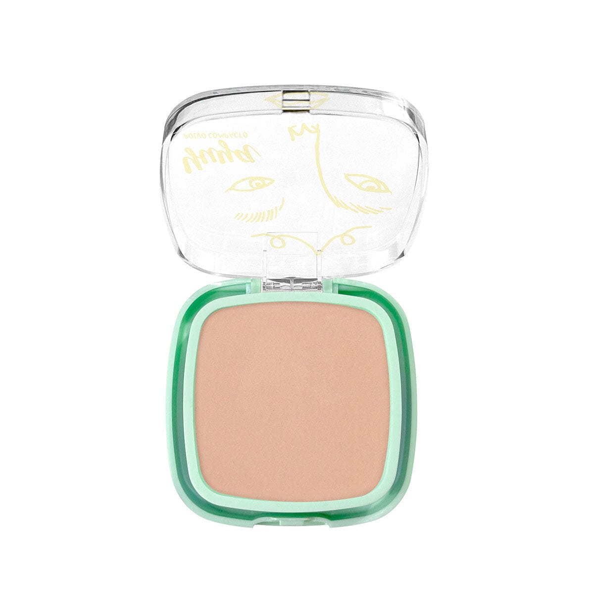 Mattefying Compact Powder PC03 - Oil Control & Shine-Free Finish for Flawless Makeup All Day | Perfect for Oily Skin & Touch-Ups On-The-Go