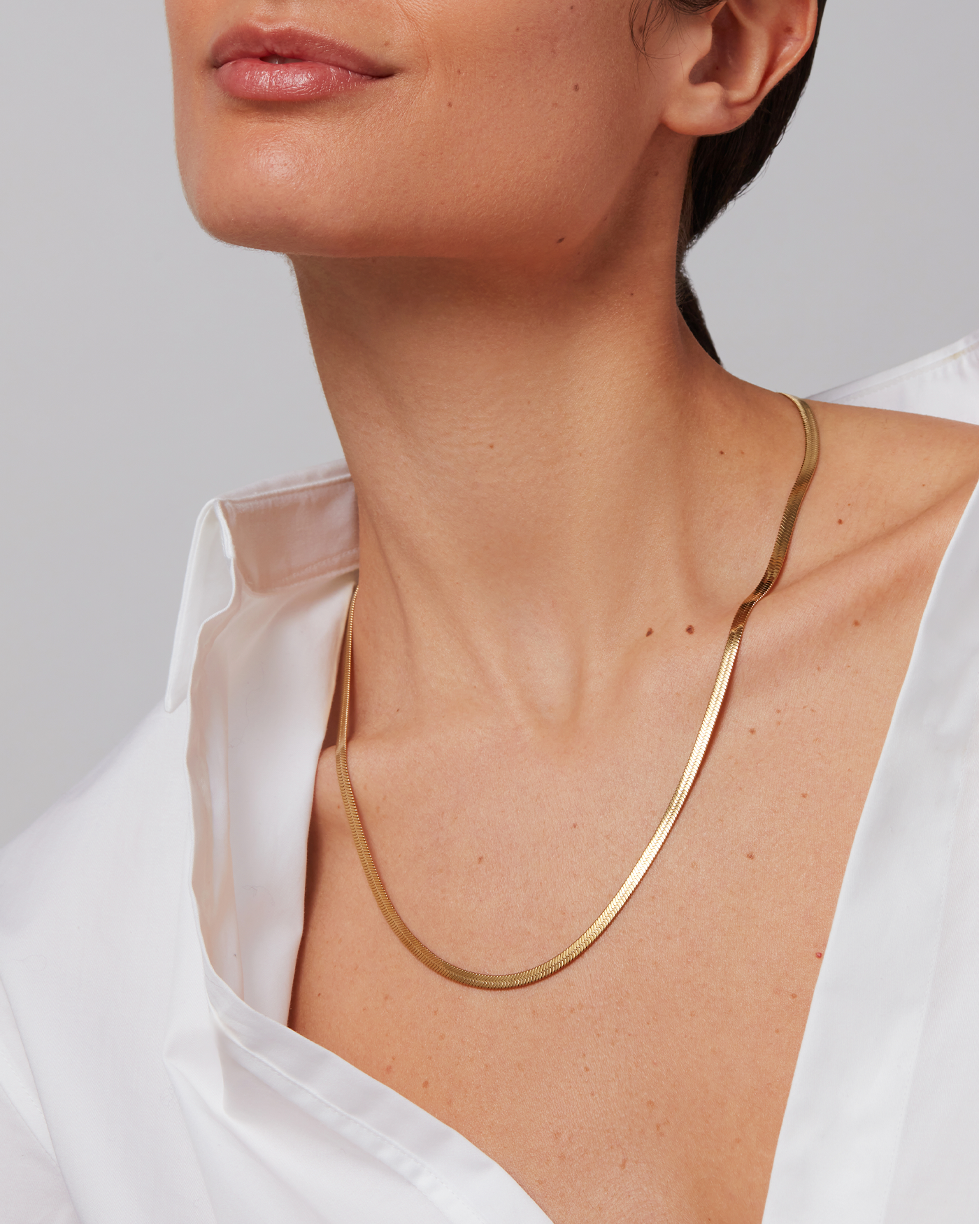 Zeina 14K Gold Chain Necklace for Women - Elegant Layering Piece for Everyday Wear & Special Occasions