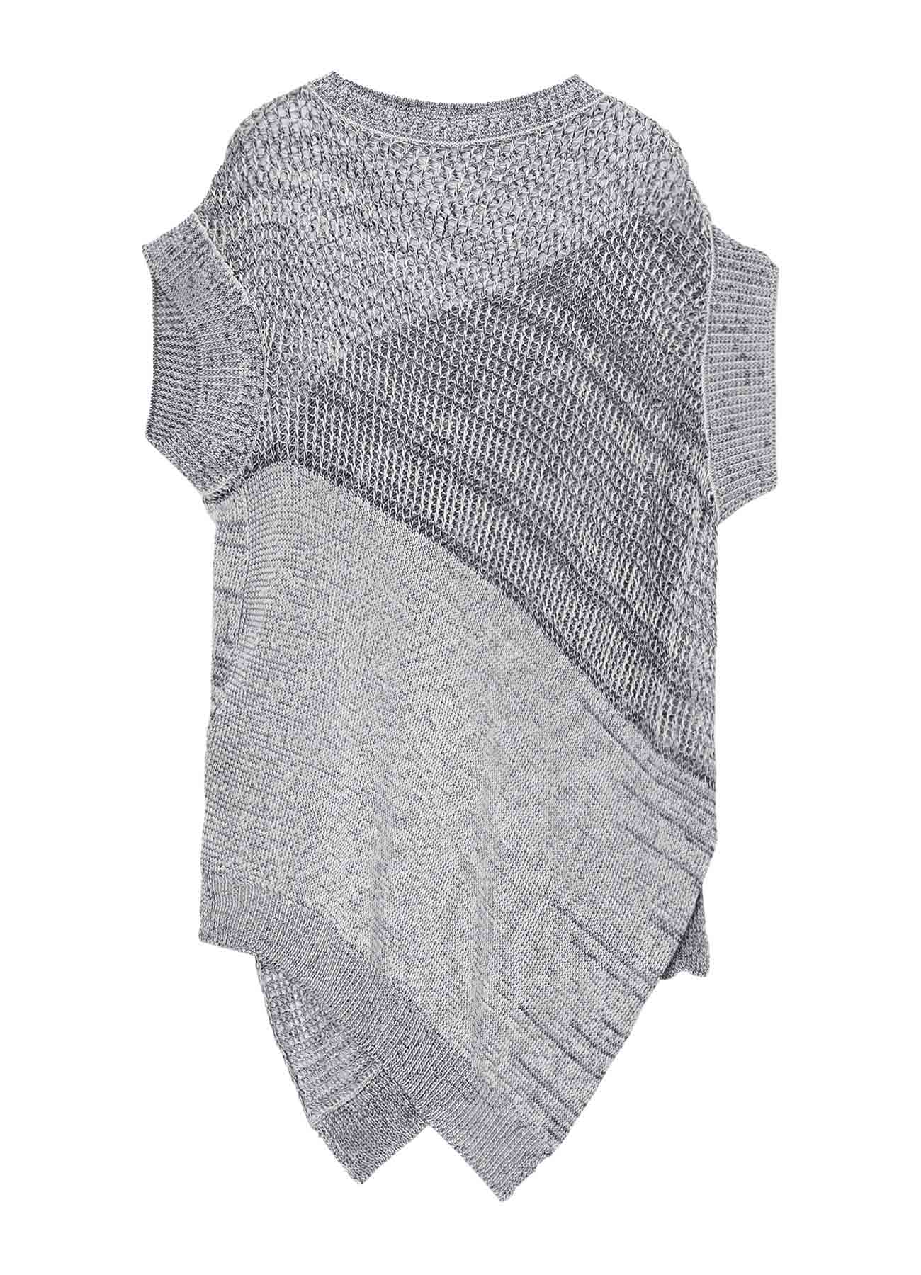 Code Yarn Mesh Long Knit Vest for Women - Lightweight Open Front Cardigan, Boho Chic Lace-Up Layering Piece - Perfect for Spring & Fall Outfits, Casual & Office Wear