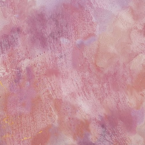 Quilting Treasures 'Rosewater' Mottled Rose & Yellow Blender Cotton Fabric - 44/45