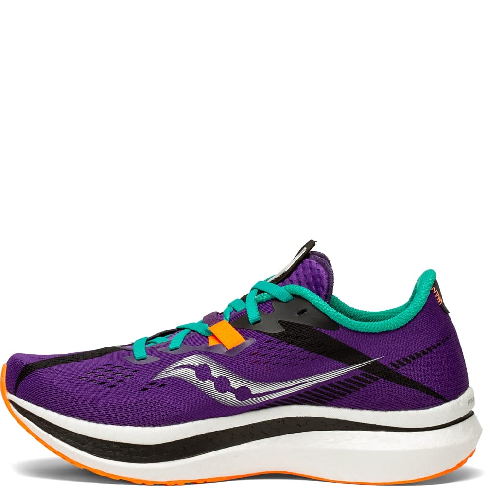 Saucony Women's Endorphin Pro 2 Running Shoes - Lightweight Carbon Fiber Racing Sneakers for Marathon & Road Running - Perfect for Long Distance Training & Competitive Races