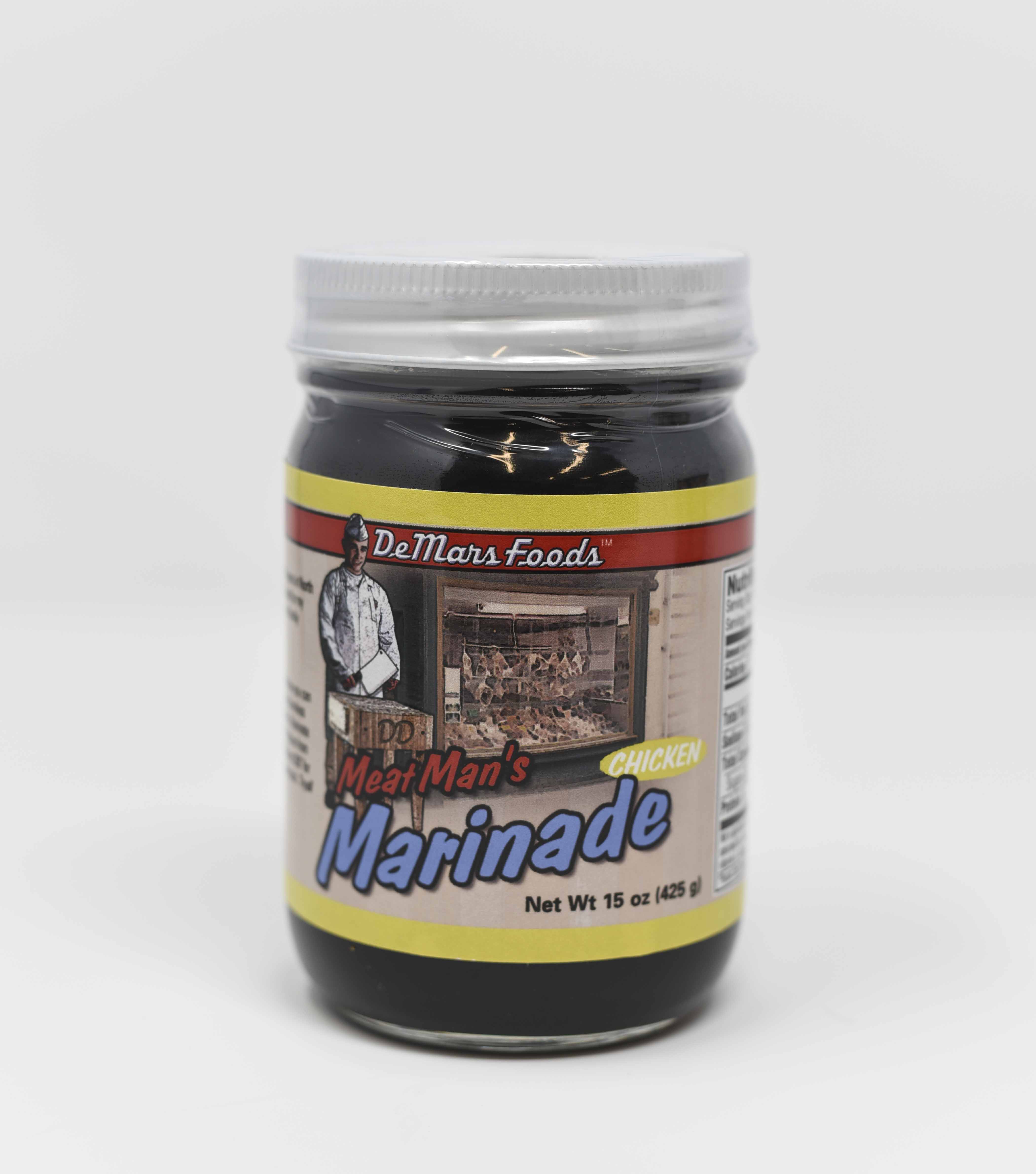 MeatMan's Premium Chicken Marinade Sauce - Tender & Flavorful Seasoning for Grilling, Roasting & BBQ - Perfect for Chicken, Steak & Seafood