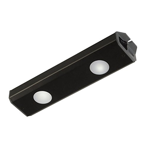 9 Inch Plug-in Under Cabinet LED Light Bar - Dimmable Kitchen Lighting for Countertops, Pantry & Workspaces - Energy Efficient Task Lighting for Home & Office