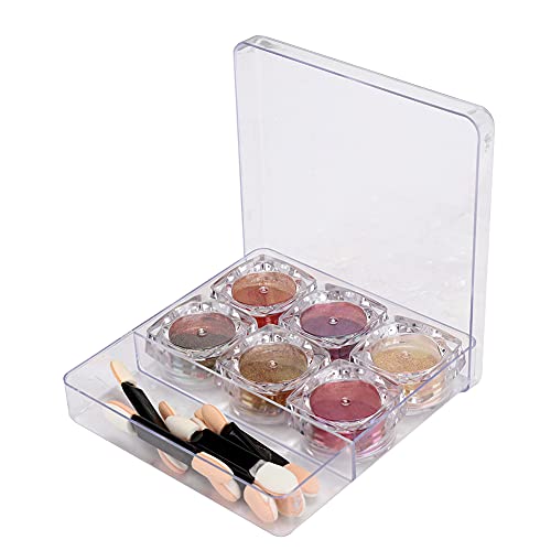 Natural Color Nail Glitter Powder | Drift Sand Nail Art Powder | Professional Salon & DIY Manicure Supplies for Home Beauty (LJ-01) | Perfect for Nail Art Designs, Gel Polish Decoration & Party Glam Looks