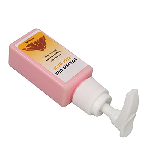 Volcanic Mud Body Wash - 30ml Whitening & Hydrating Shower Gel for Smooth Skin | Soothing Bath & Shower Gel for Dry & Sensitive Skin - Perfect for Daily Use & Spa Days