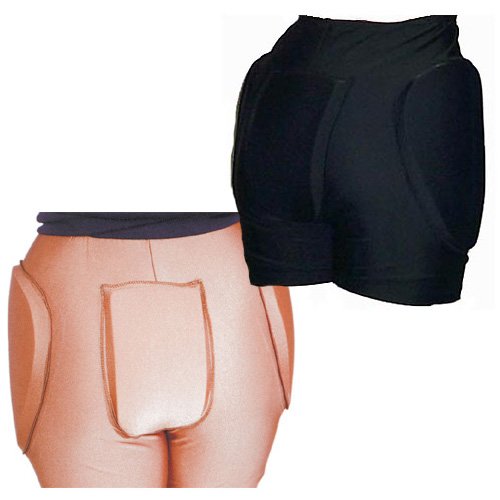 Jerry's 850 Ice Skating Padded Protective Shorts - Impact Resistant Hockey & Figure Skating Safety Gear for Men & Women - Perfect for Practice, Training & Competitive Skating