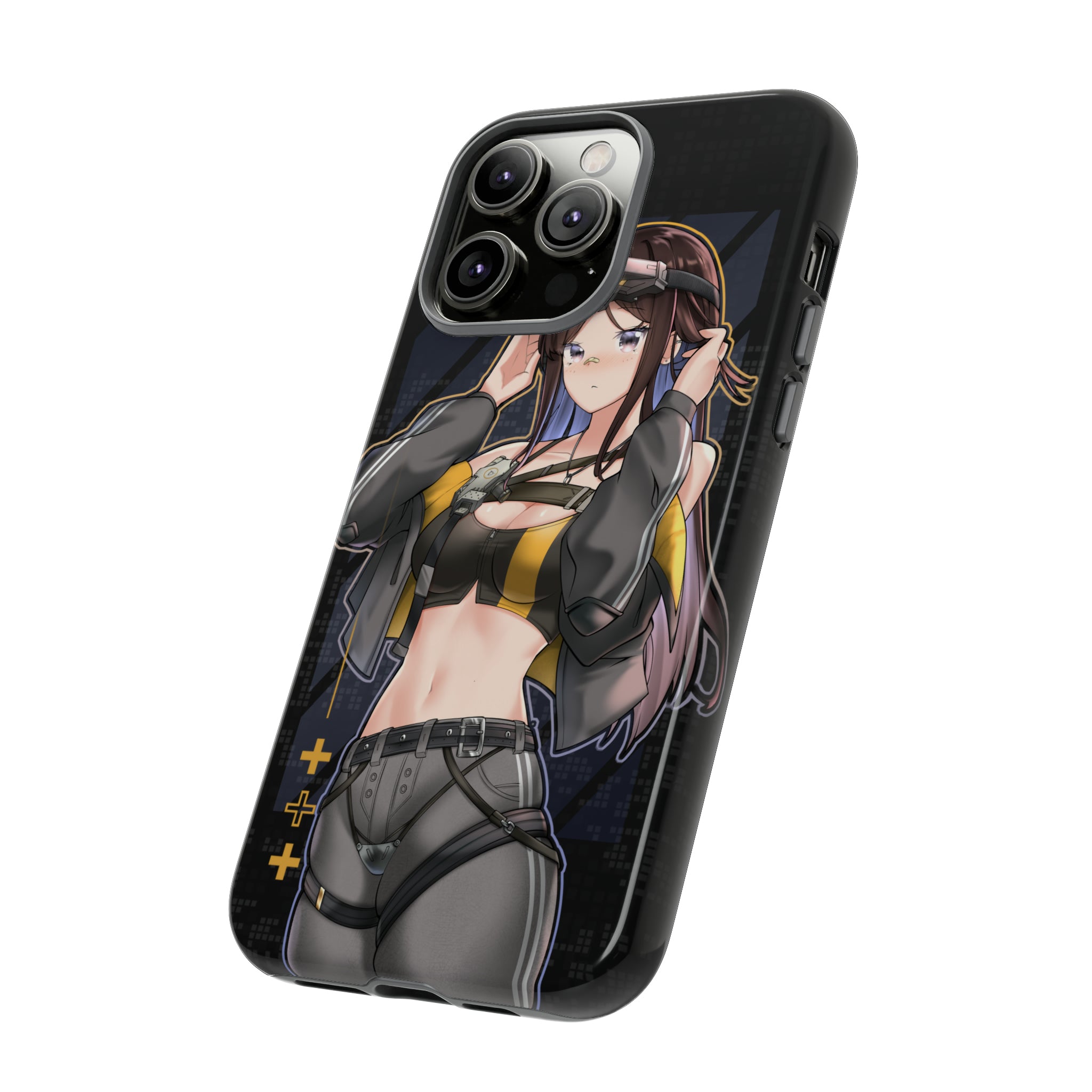 SATOMI x CENTI Premium Shockproof Phone Case for iPhone & Samsung - Slim Protective Cover with Anti-Scratch Design | Perfect for Outdoor, Travel & Daily Use