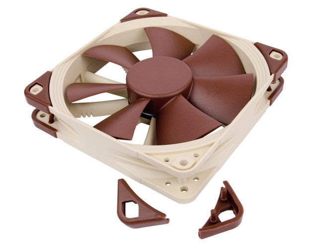 Noctua NF-F12 PWM 120mm Premium Cooling Fan - High Performance, Quiet PC Case & CPU Cooler for Gaming, Workstations & Home Theater PCs