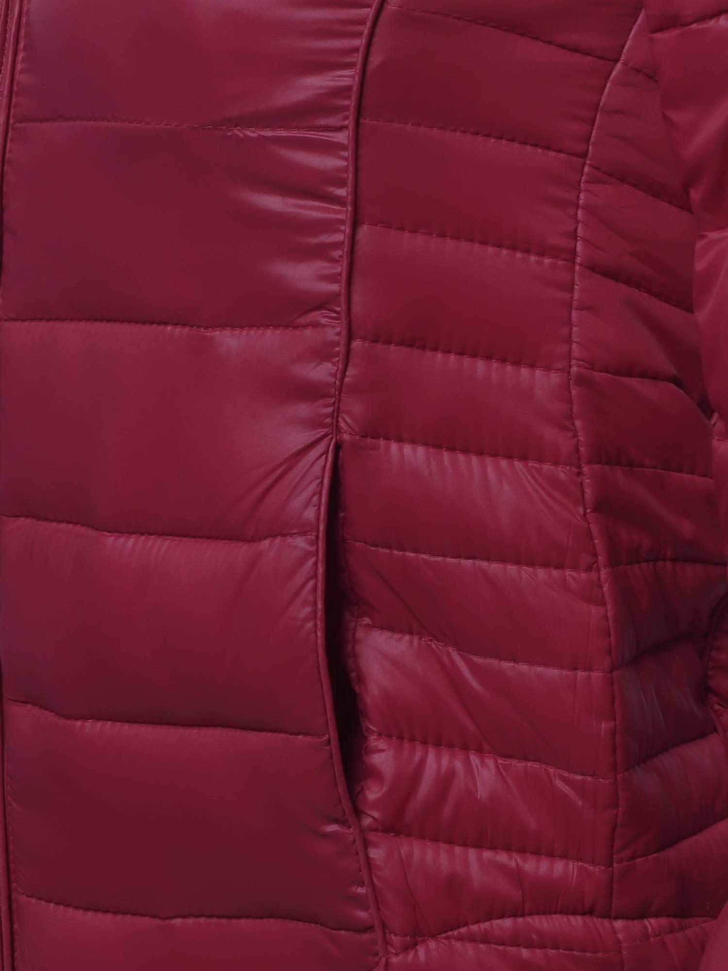 Emma Women's Lightweight Quilted Puffer Jacket - Solid Color Outdoor Sports Coat for Hiking, Running & Casual Wear