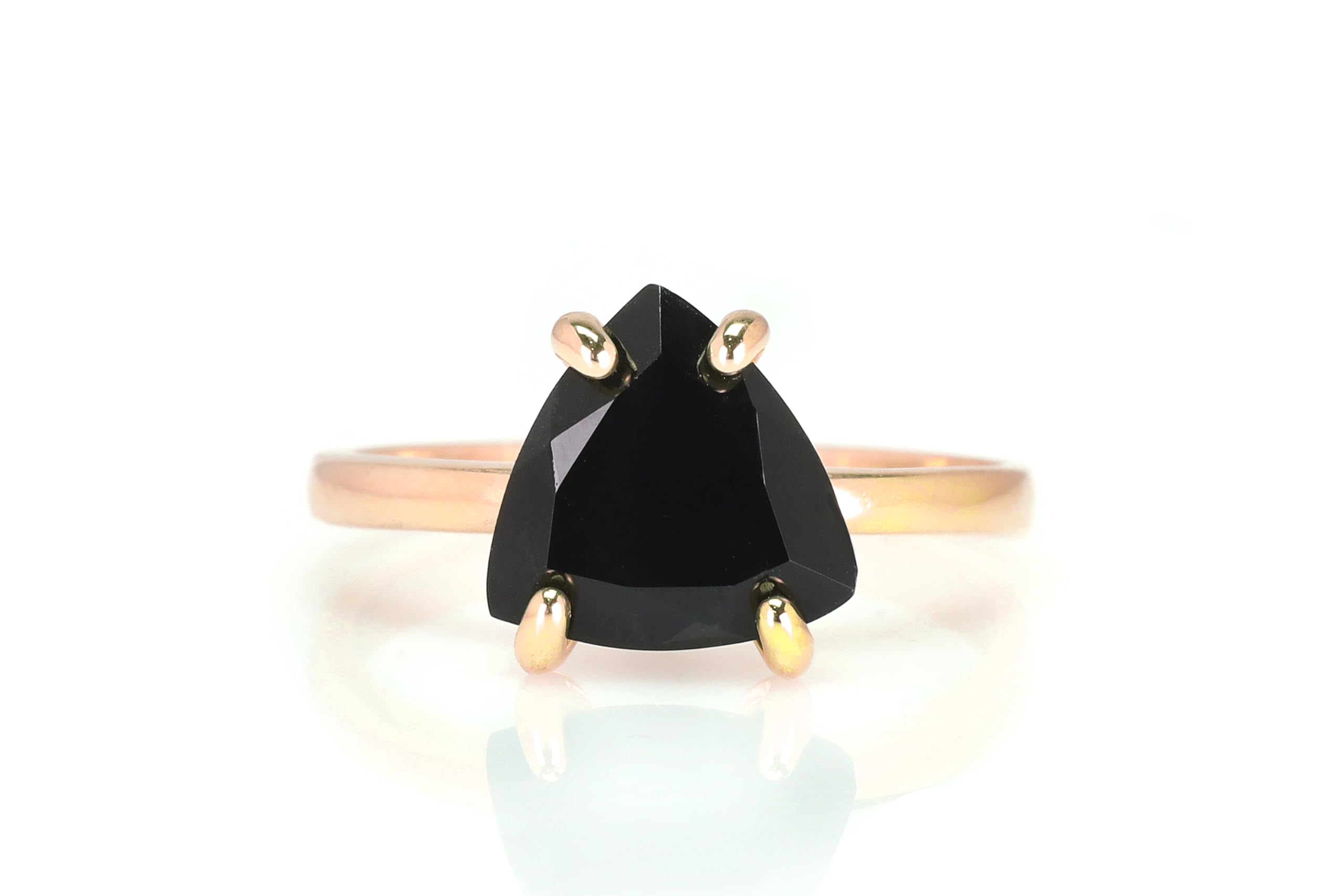 Handmade Black Onyx Ring for Women - Custom Sizes Available - Elegant Engagement, Promise & Anniversary Jewelry - Perfect for Weddings, Date Nights & Special Occasions