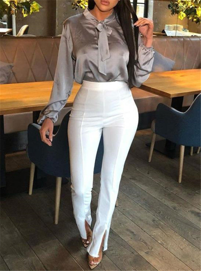 European & American Women's Casual Pants - Stylish Comfortable Trousers for Everyday Wear | Office, Travel & Leisure Outfits