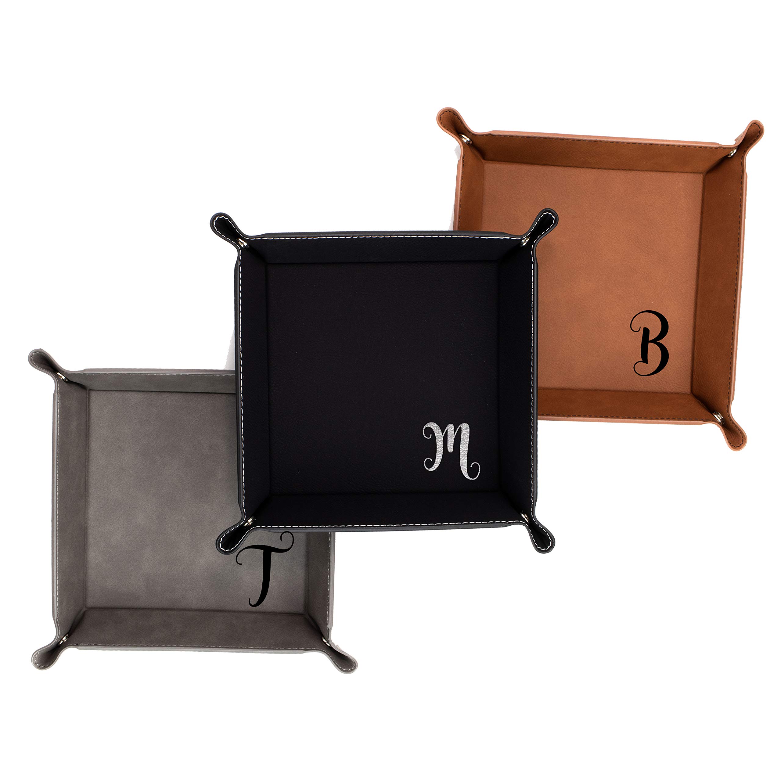 Personalized Initial Jewelry Tray - Perfect for Gifts & Organizing