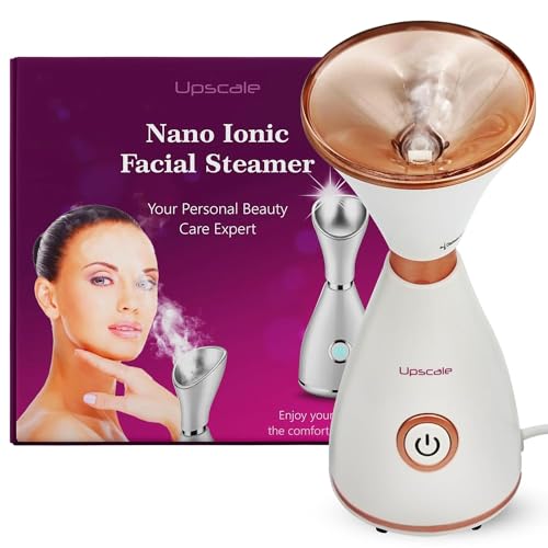 Premium Steam Inhaler for Cold & Cough Relief - Facial Steamer & Vaporizer with Dense Steam Technology - Perfect for Home Spa, Sinus Relief, and Skin Care