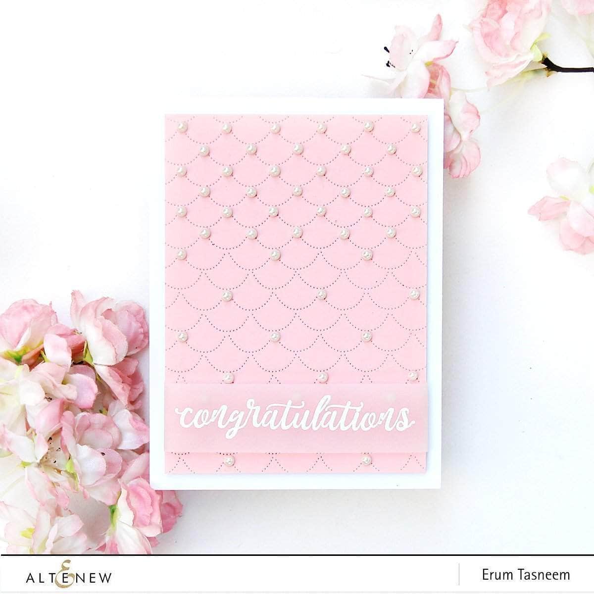 Dotted Scales Debossing Cover Die - Premium Leather Crafting Tool for DIY Projects, Scrapbooking, and Card Making - Perfect for Handmade Journals, Notebooks, and Stationery Designs
