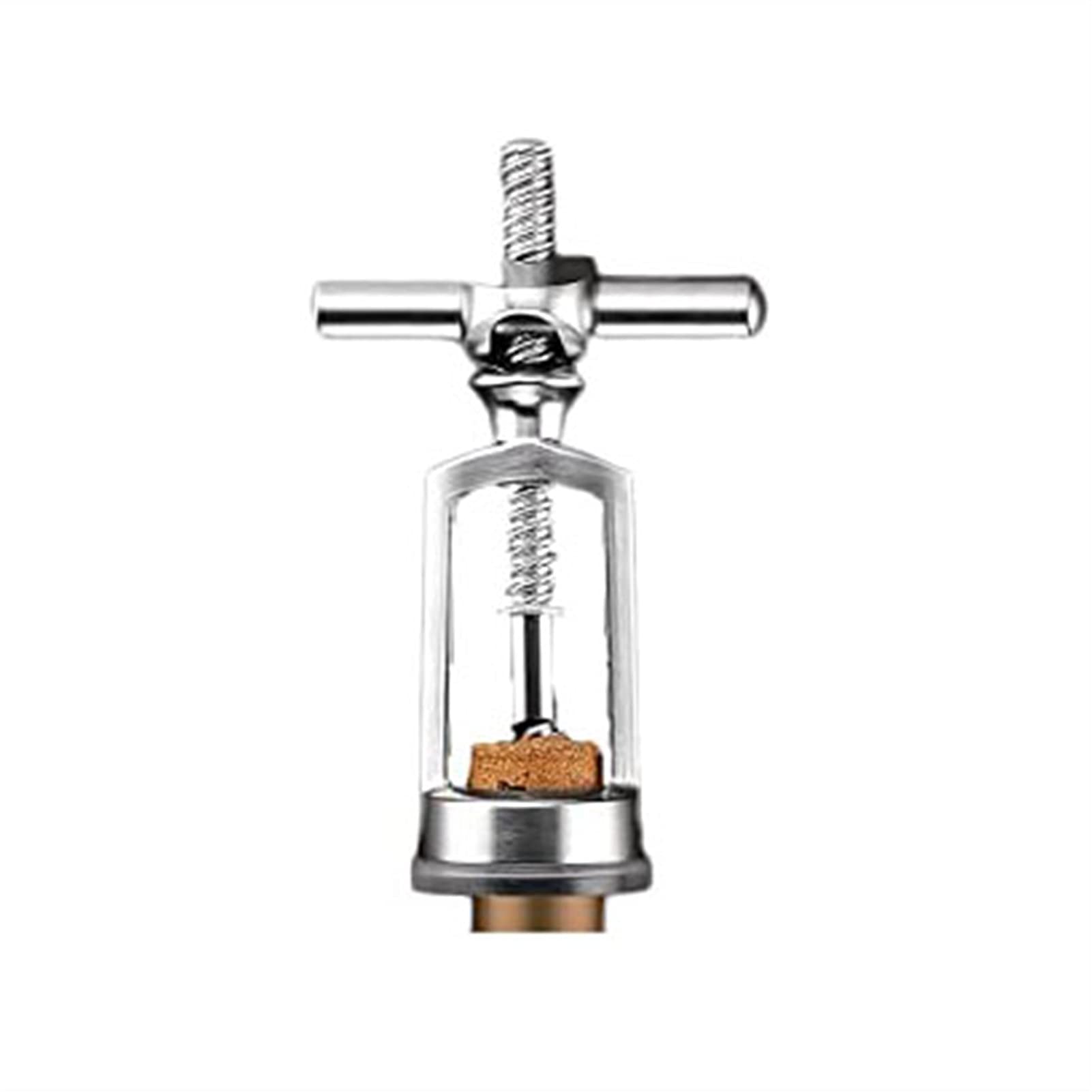 Pictetw Multifunctional Wine and Beer Bottle Opener - Premium Corkscrew for Cork Stoppered Wine & Beer Cap Bottles - Essential Tool for Kitchen, Chateau, Restaurant, Bar - Perfect for Wine Enthusiasts & Waiters (White) - Ideal for Home Entertaining & Professional Hospitality Use