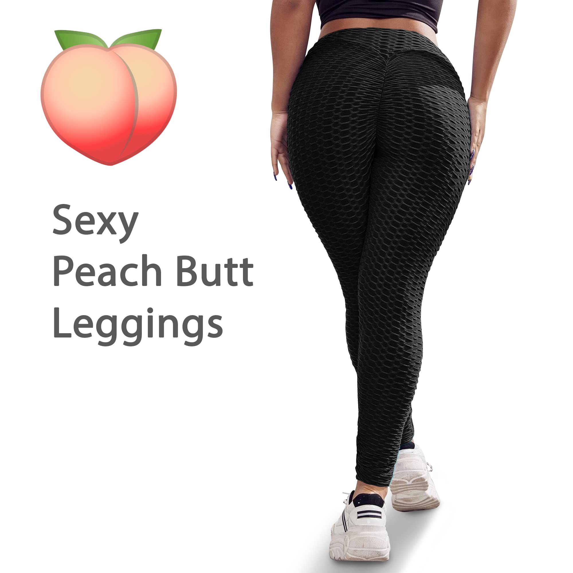 **Best Butt Lifting Leggings for Women - High Waisted Tummy Control Yoga Pants, Seamless Scrunch Workout Leggings - Perfect for Gym, Running & Everyday Wear**