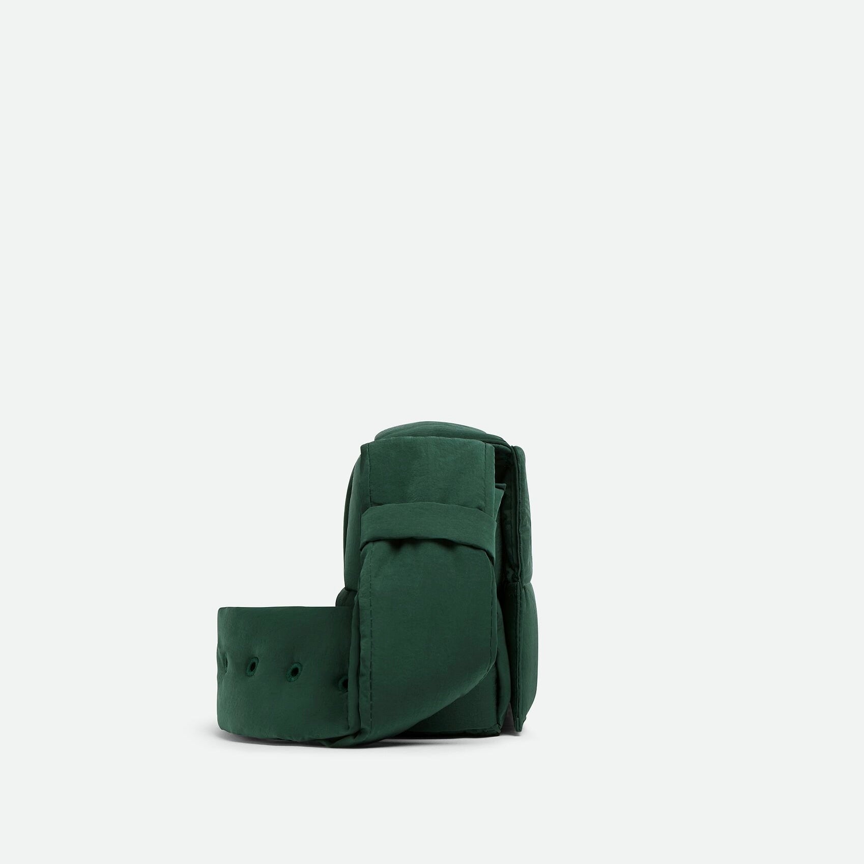 Bottega Veneta Small Padded Tech Cassette Bag in Raintree Green - Premium Leather Crossbody Purse for Women | Perfect for Work, Travel & Everyday Use
