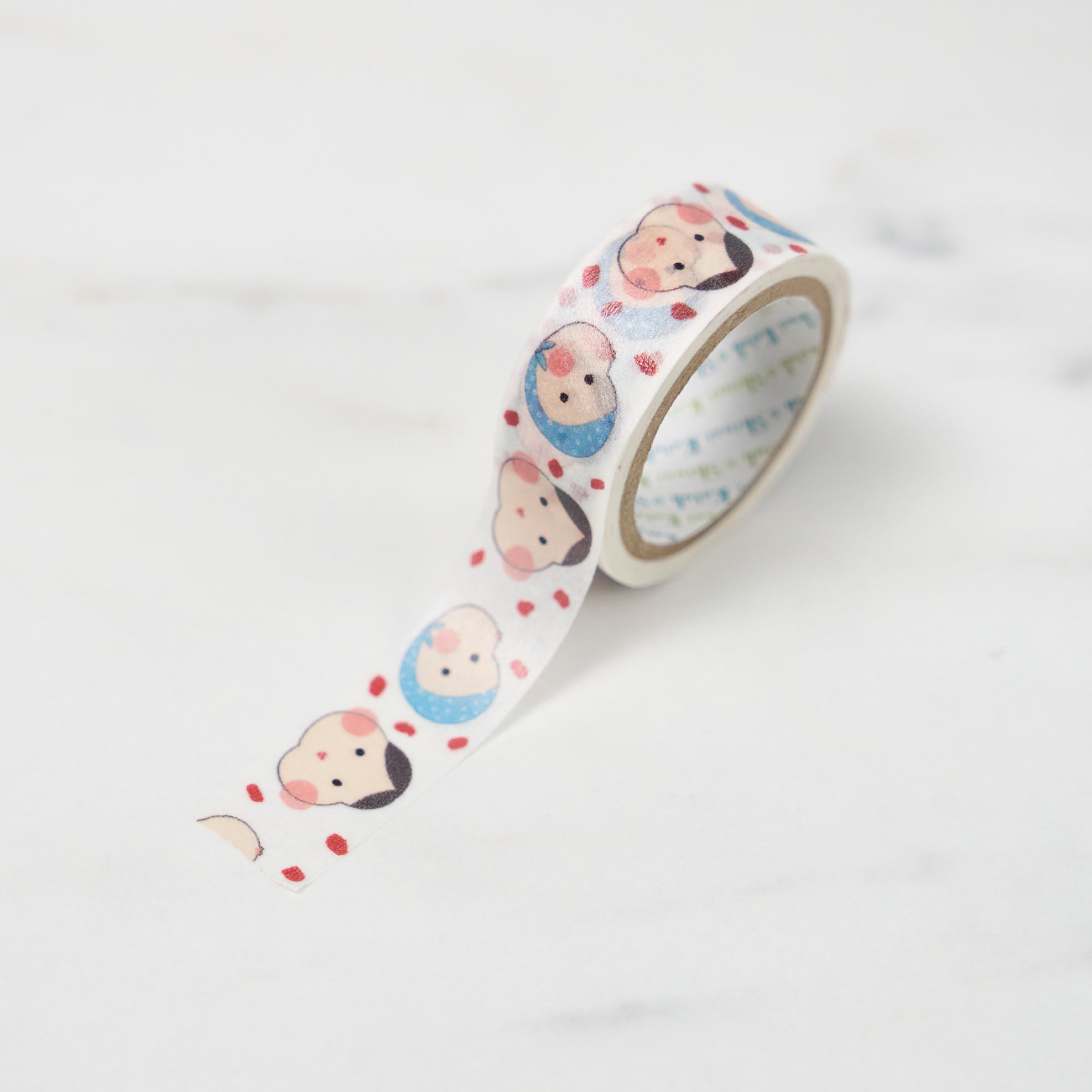 Shinzi Katoh Seal Do Masking Tape - Decorative Washi Tape for Scrapbooking, Journaling, DIY Crafts & Home Decor - Every Day is a Good Day Design