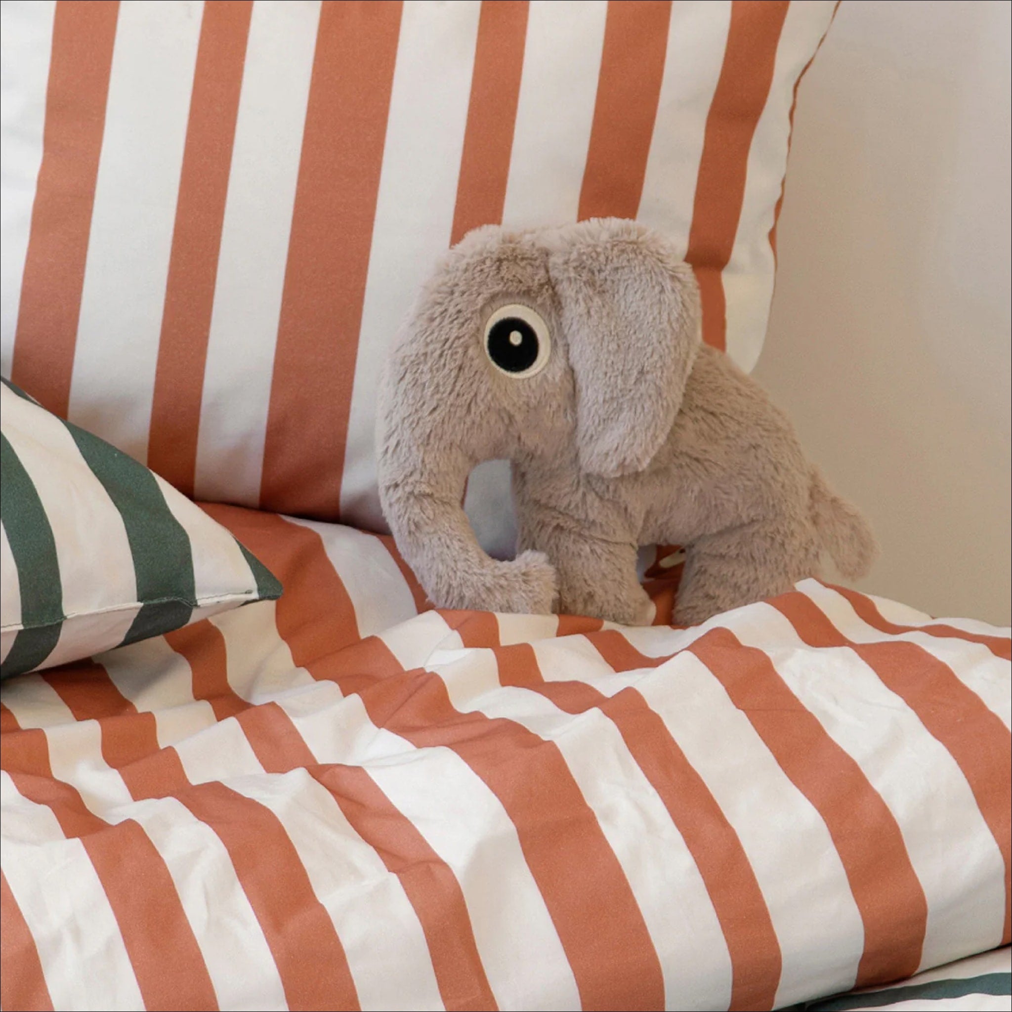 Done by Deer Cuddle Cute Elphee Sand Toy - Soft Plush Elephant Stuffed Animal for Babies & Toddlers | Perfect for Playtime, Nursery Decor, and Sensory Development