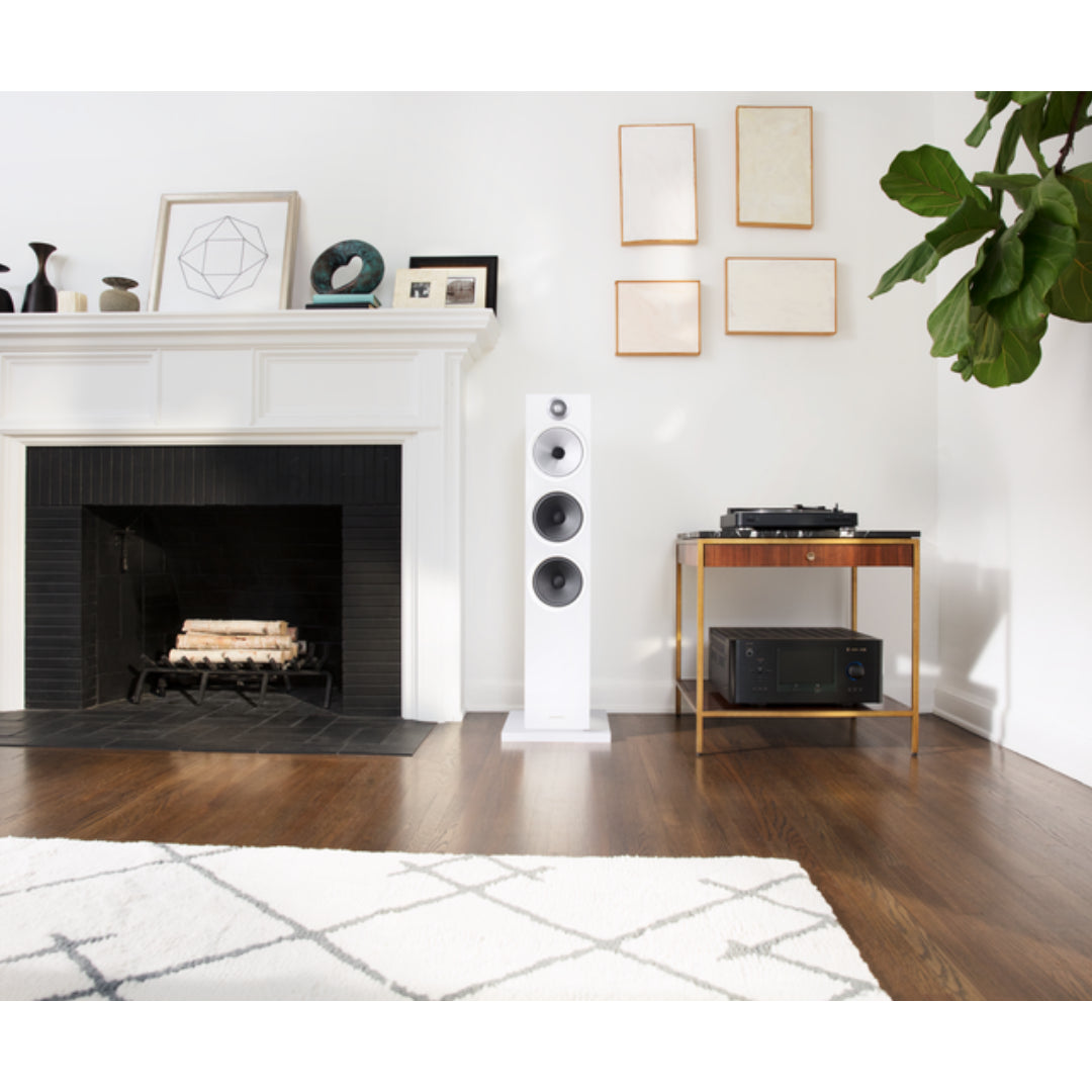 Bowers & Wilkins 603 Floorstanding Speaker - Premium Hi-Fi Audio for Home Theater & Music | B-Stock Discount | Perfect for Living Room & Home Theater Setup