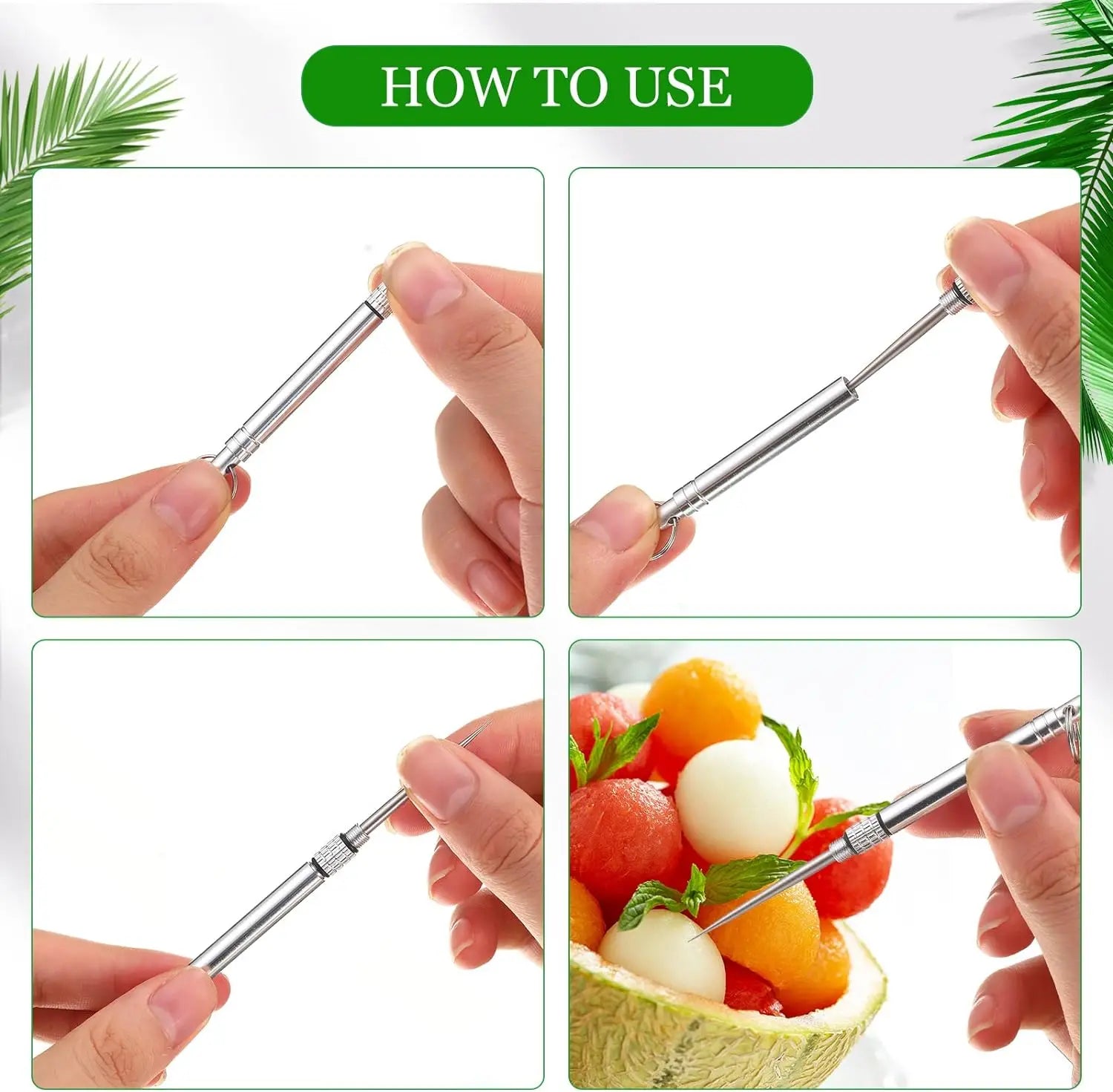 Premium Titanium Toothpicks – Ultra Durable, Rustproof & Waterproof for Travel, Camping, and Everyday Carry (EDC)