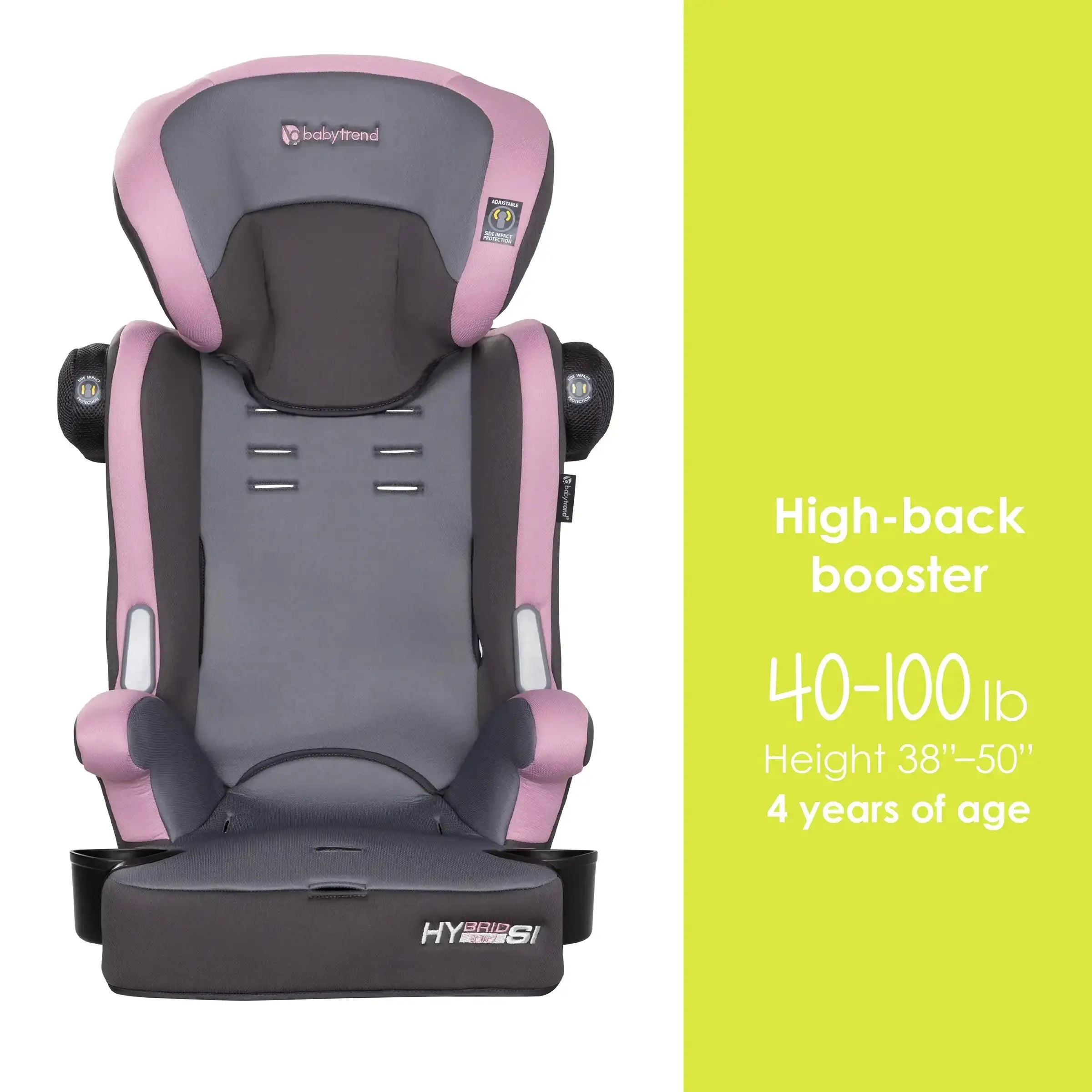 Hybrid™ SI 3-in-1 Convertible Car Seat with Side Impact Protection - Desert Rose (Walmart Exclusive) | Safe for Infants, Toddlers & Big Kids | Perfect for Road Trips & Daily Commutes