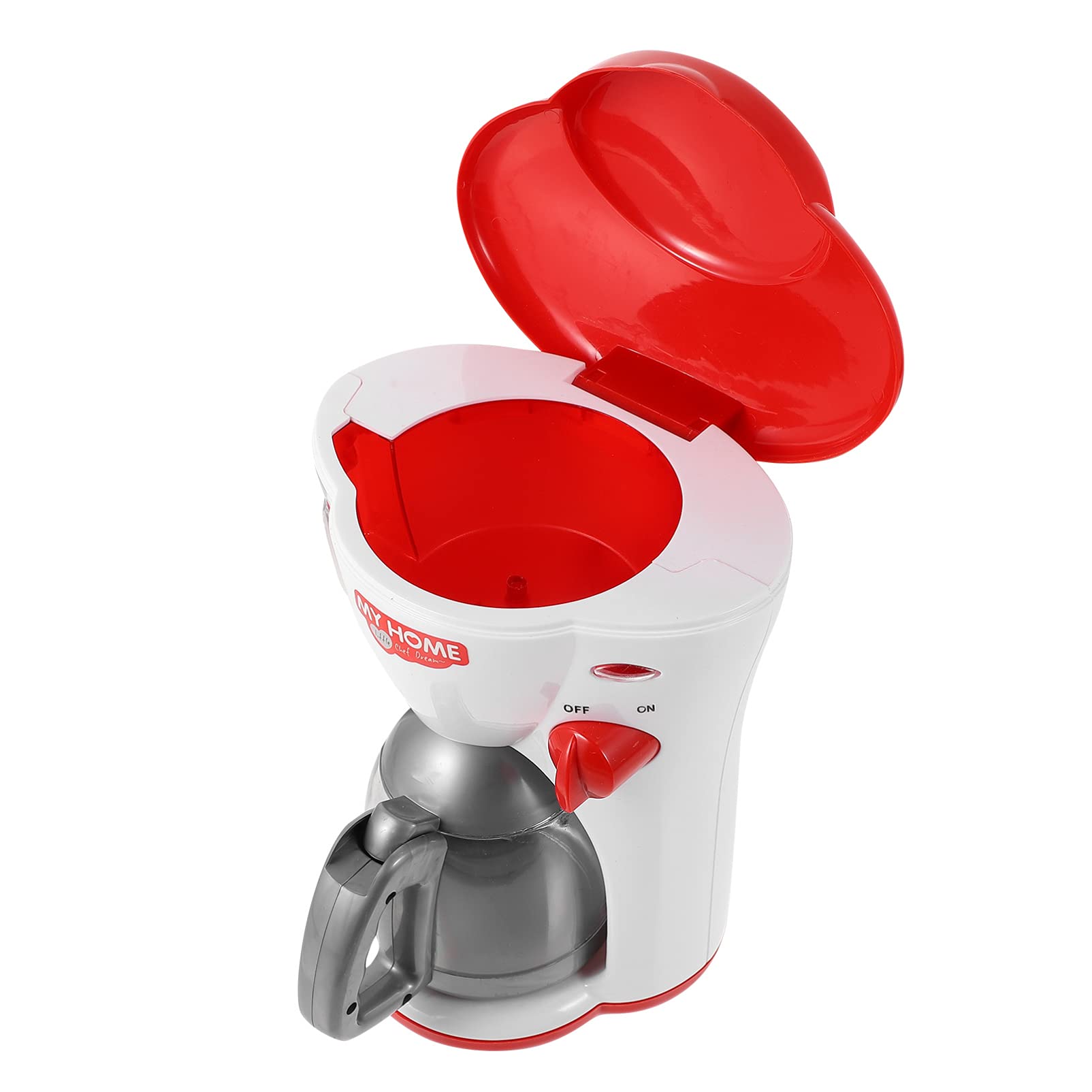 HEALLILY Kids Coffee Maker Set - First Kitchen Appliance for Children, Pretend Play & Learning