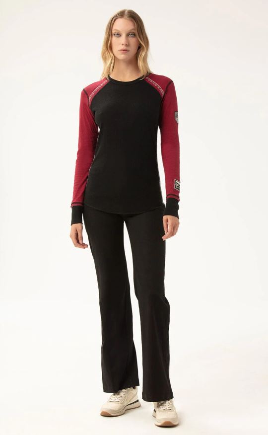 Alp N Rock Chantal Crew Neck Sweater - Black | Cozy Winter Knit Pullover for Women | Perfect for Casual Wear, Office & Outdoor Activities